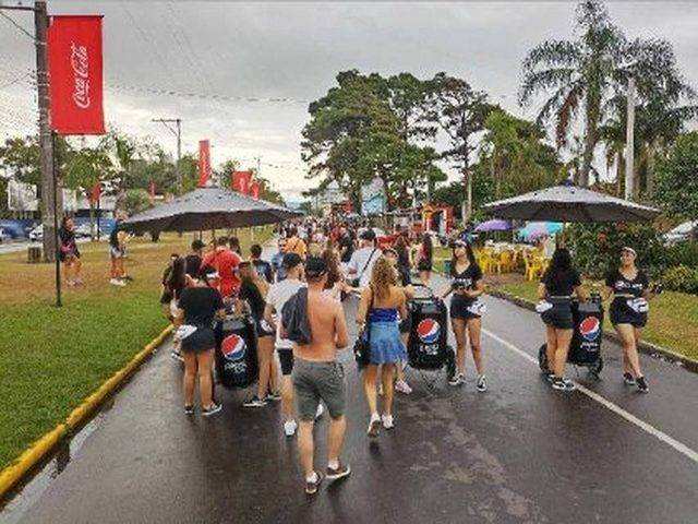 Movimento intenso de trial no Paleta Atlântida