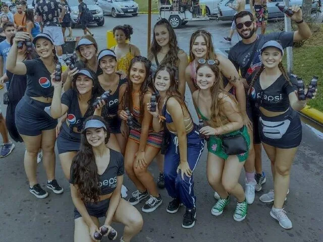 A galera abraçou o trial Pepsi Black